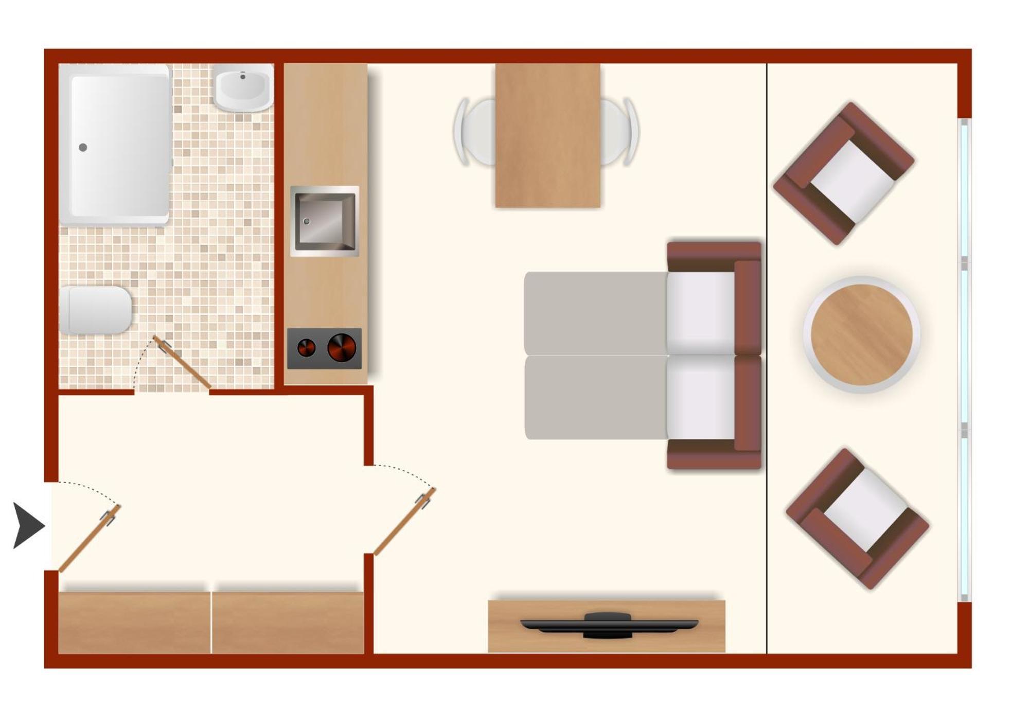 Marina Wendtorf Kajuete Apartment Bagian luar foto